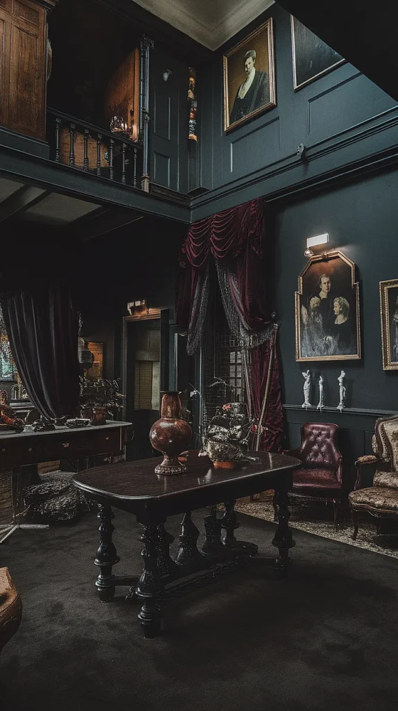 antique house decor moody