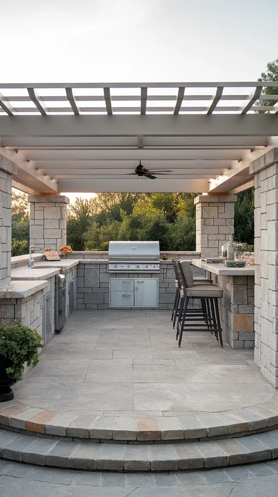 17 Stunning Luxury Outdoor Kitchen Designs That Will Transform Your Backyard into a Culinary Paradise! luxury outdoor kitchen patio