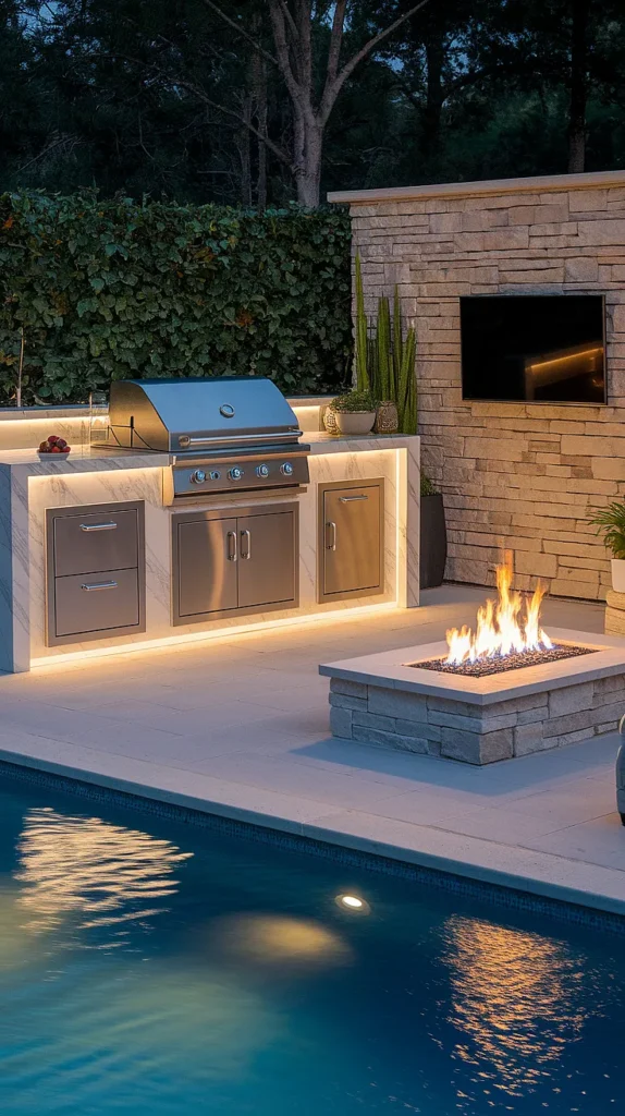 17 Stunning Luxury Outdoor Kitchen Designs That Will Transform Your ...