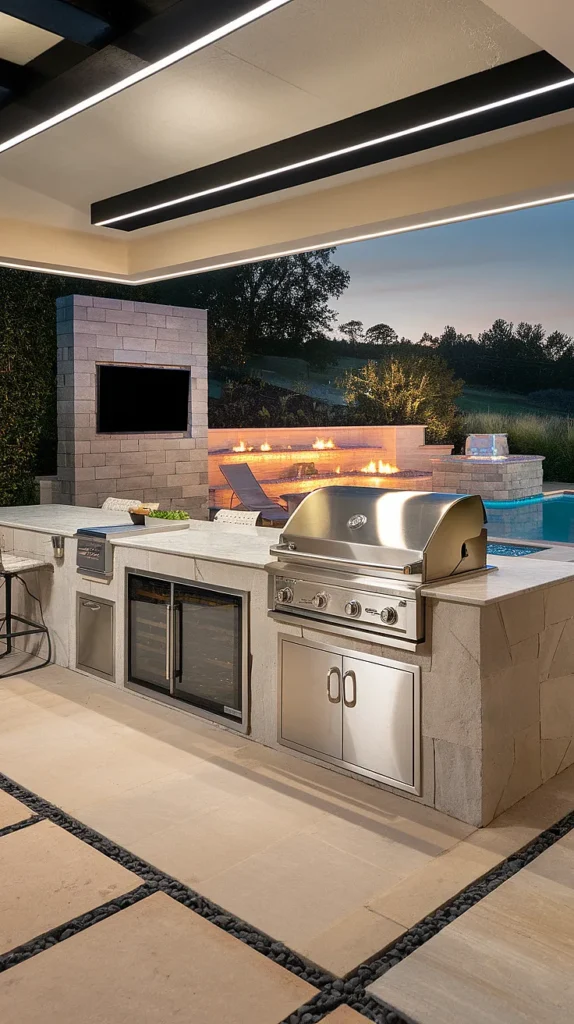 17 Stunning Luxury Outdoor Kitchen Designs That Will Transform Your ...