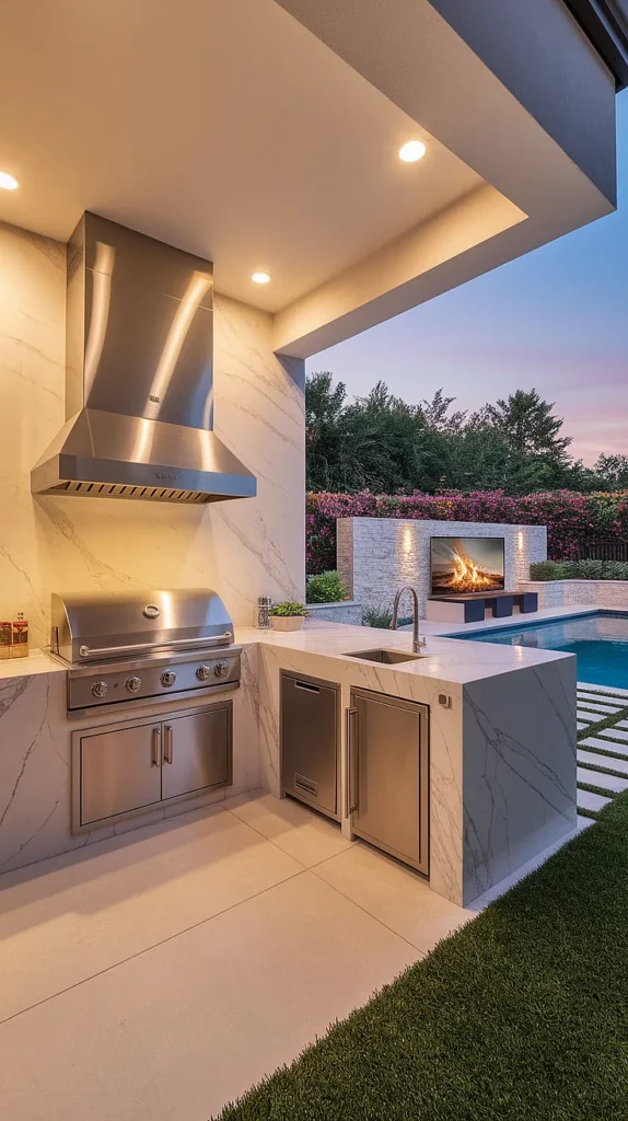 17 Stunning Luxury Outdoor Kitchen Designs That Will Transform Your ...