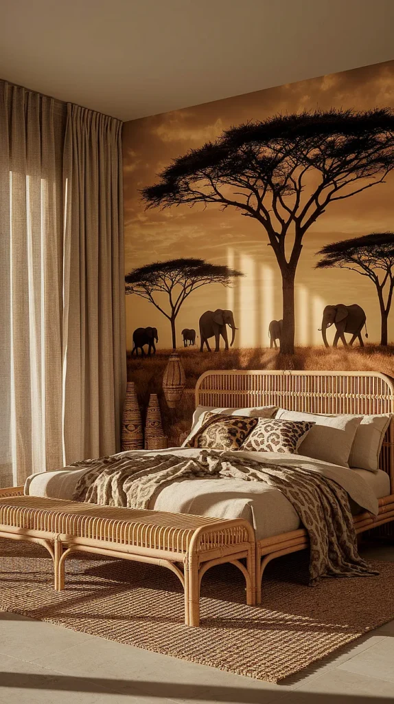 safari bedroom