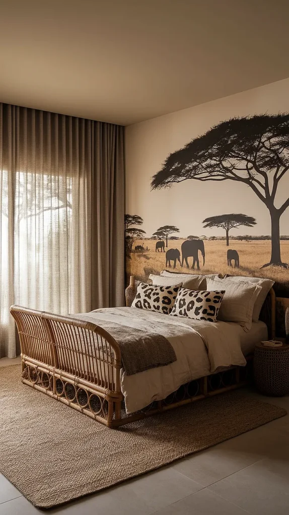 safari bedroom