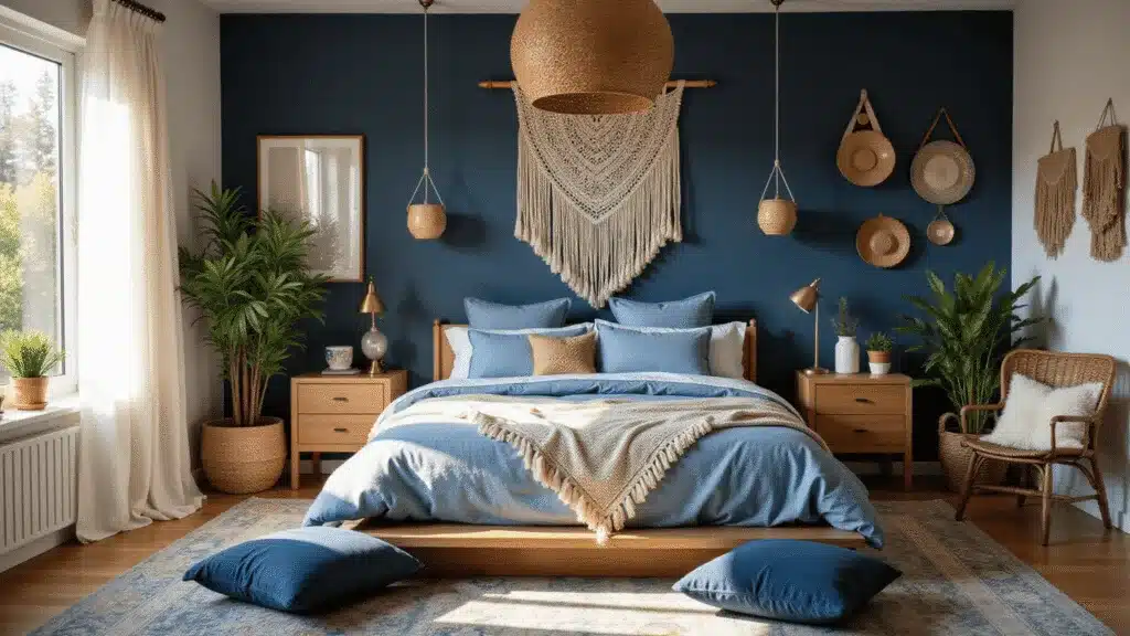 Blue Boho Bedroom: Your Ultimate Design Guide To Creating A Serene ...