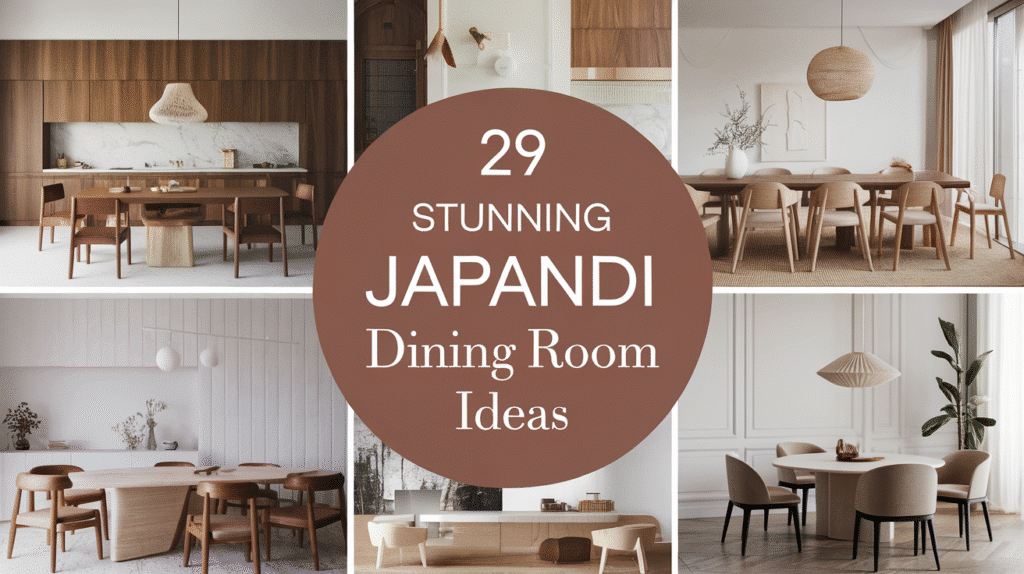 29 Stunning Japandi Dining Room Ideas To Transform Your Space