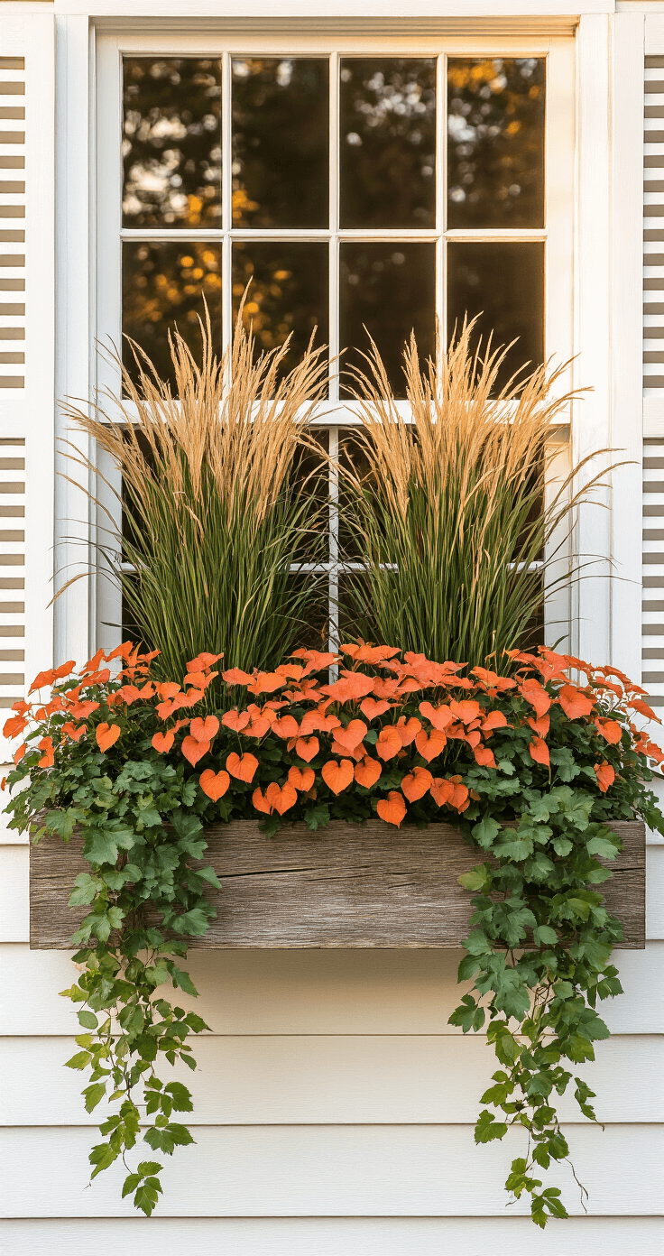 Fall Flower Boxes: Transform Your Windows Into Autumn's Masterpiece