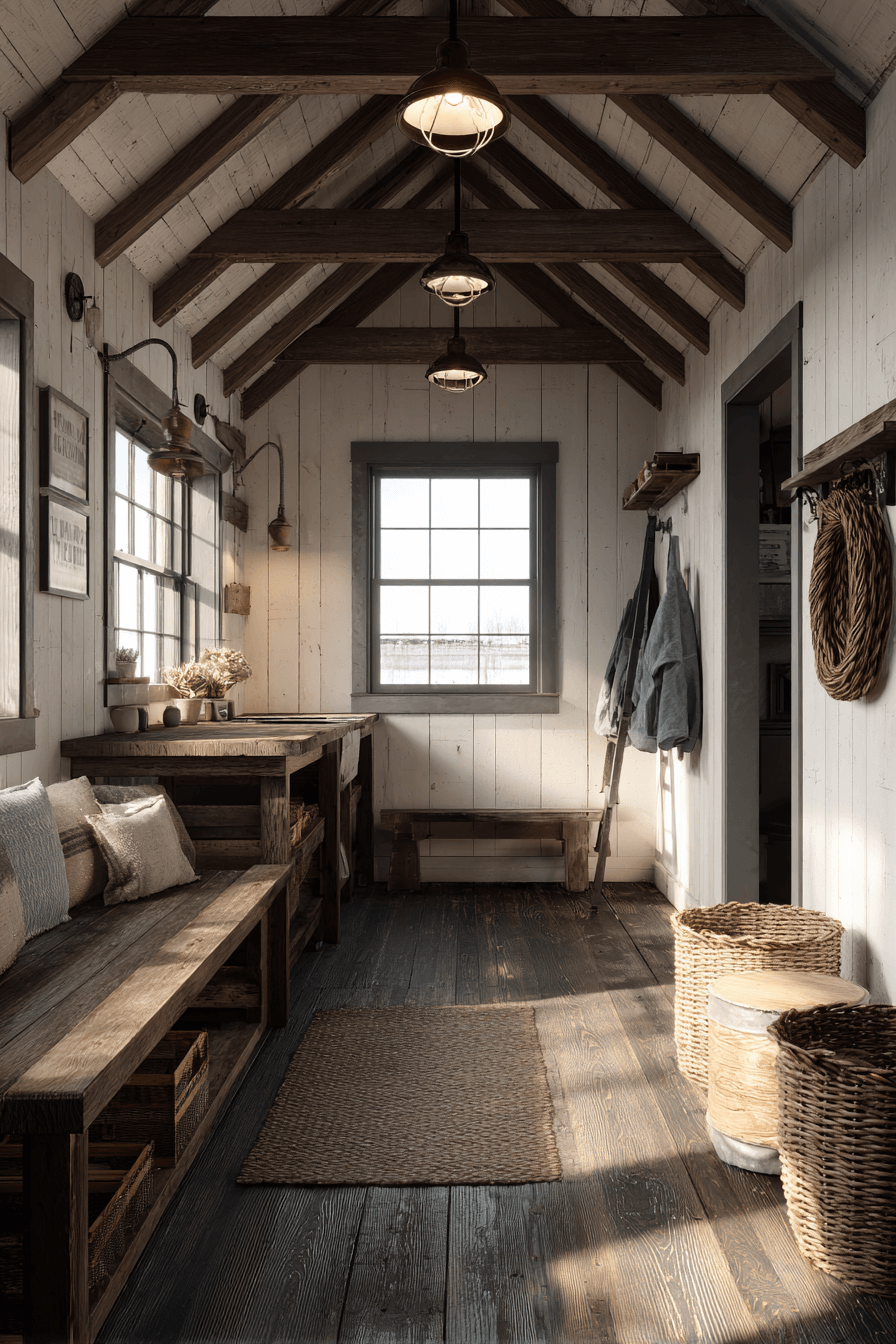 25 Farmhouse Garage Ideas for a Cozy, Rustic, Pinterest-Worthy Look