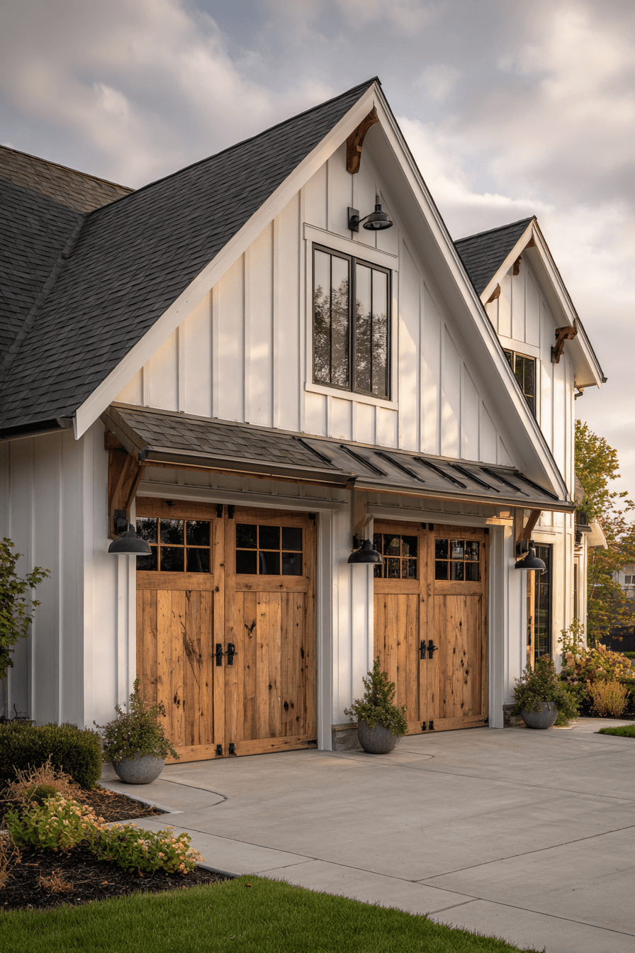 25 Farmhouse Garage Ideas for a Cozy, Rustic, Pinterest-Worthy Look