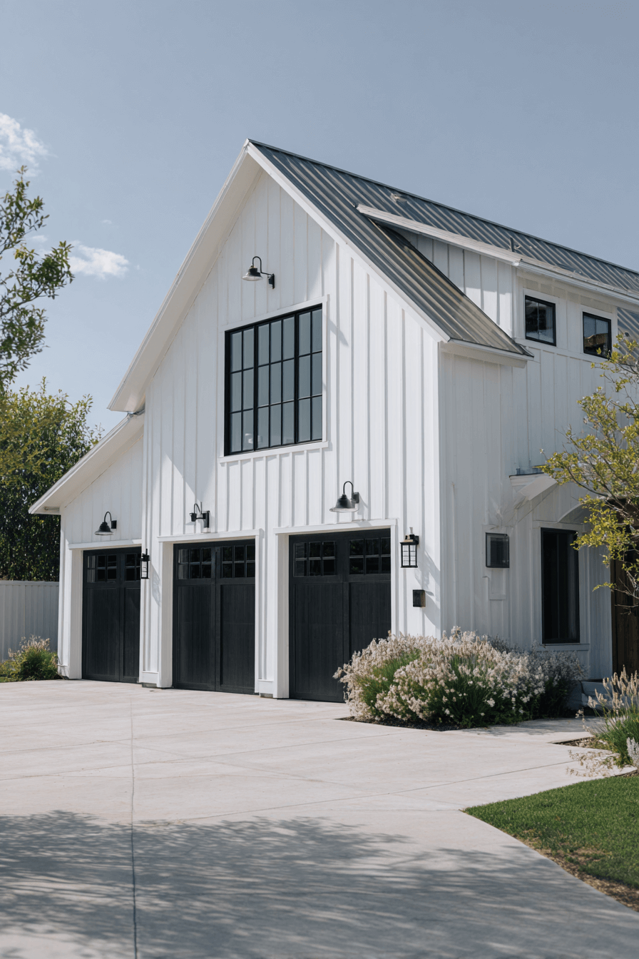 25 Farmhouse Garage Ideas for a Cozy, Rustic, Pinterest-Worthy Look