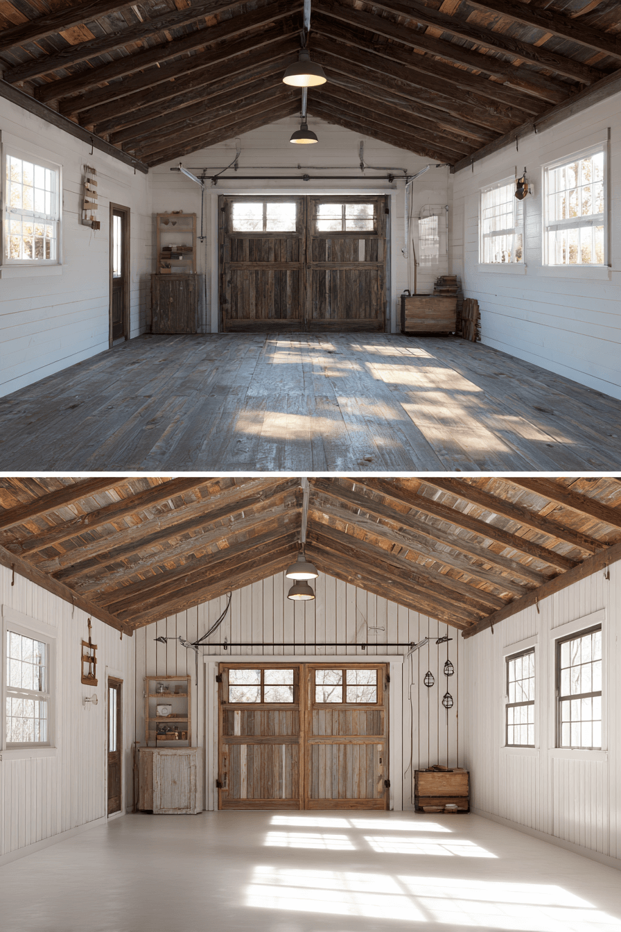 25 Farmhouse Garage Ideas for a Cozy, Rustic, Pinterest-Worthy Look