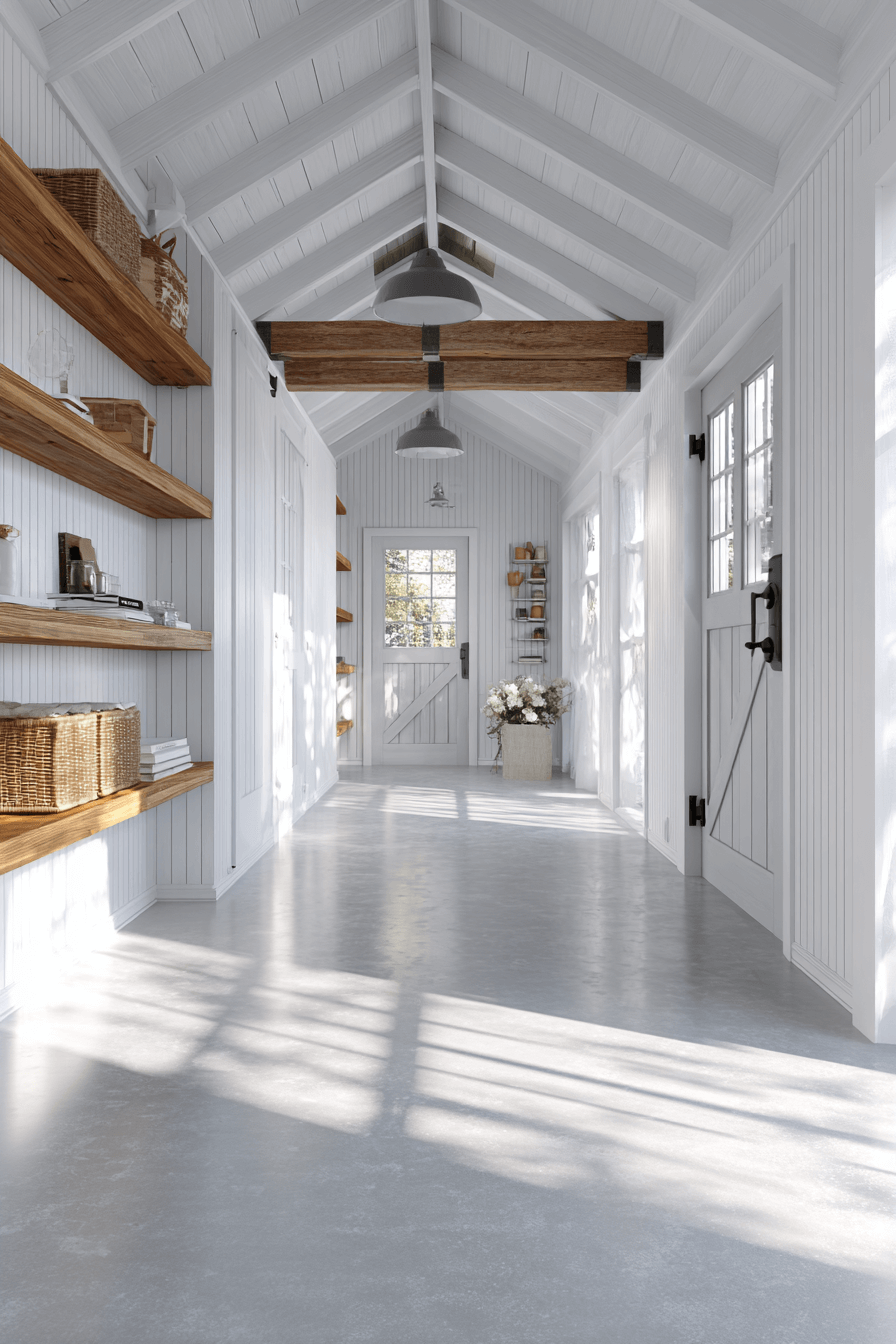 25 Farmhouse Garage Ideas for a Cozy, Rustic, Pinterest-Worthy Look