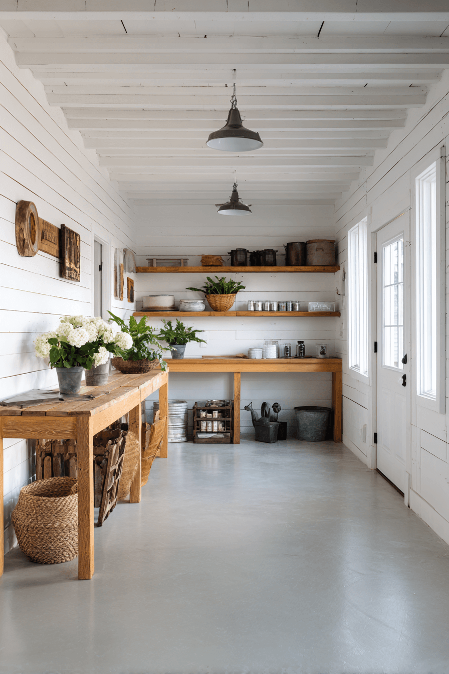 25 Farmhouse Garage Ideas for a Cozy, Rustic, Pinterest-Worthy Look