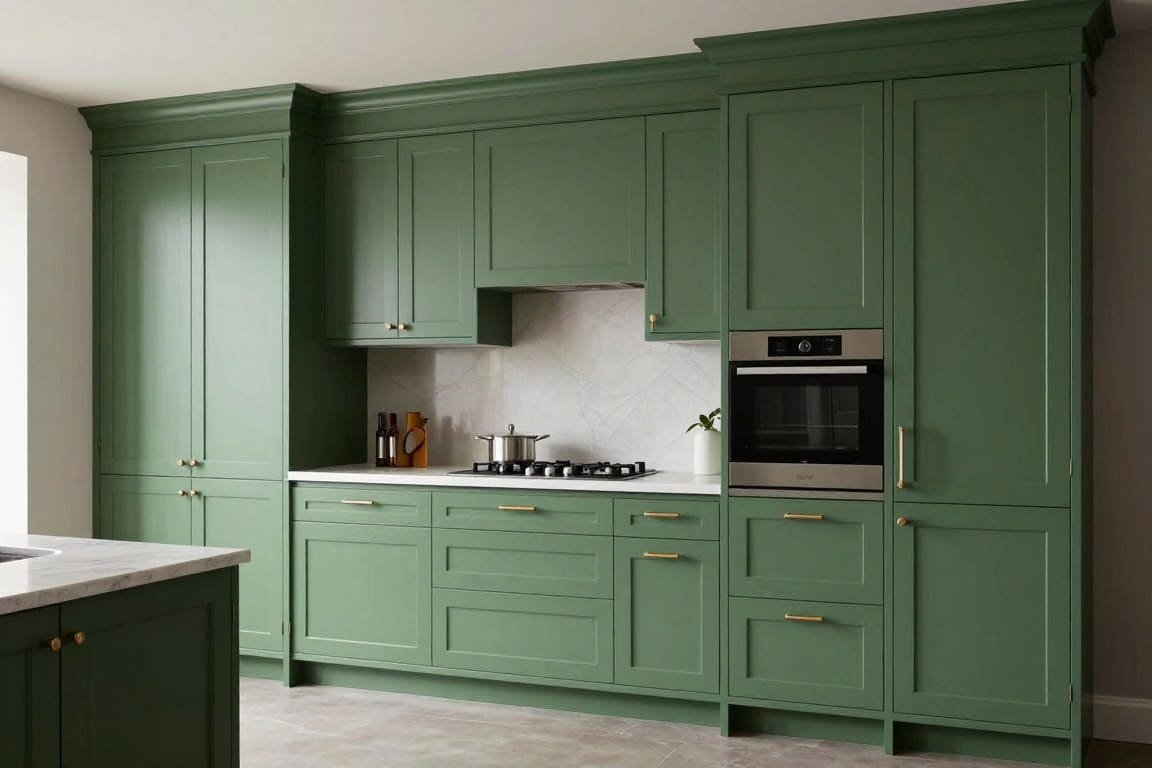 Green Kitchen Cabinets: Sage Vs Olive Vs Dark Green Guide