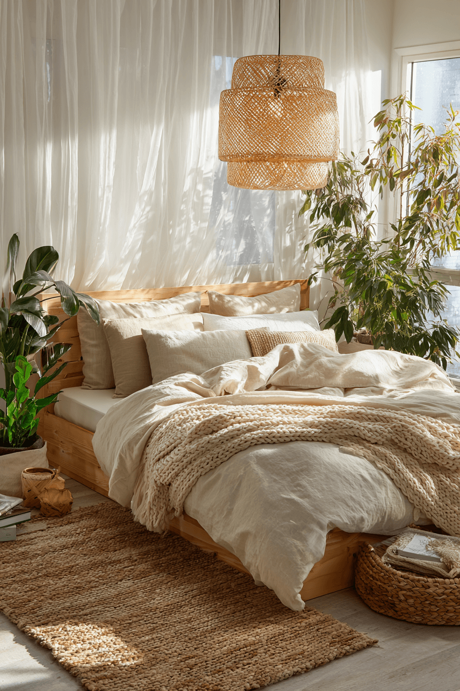 27 Cozy Boho Chic Bedroom Ideas Full of Warm Texture