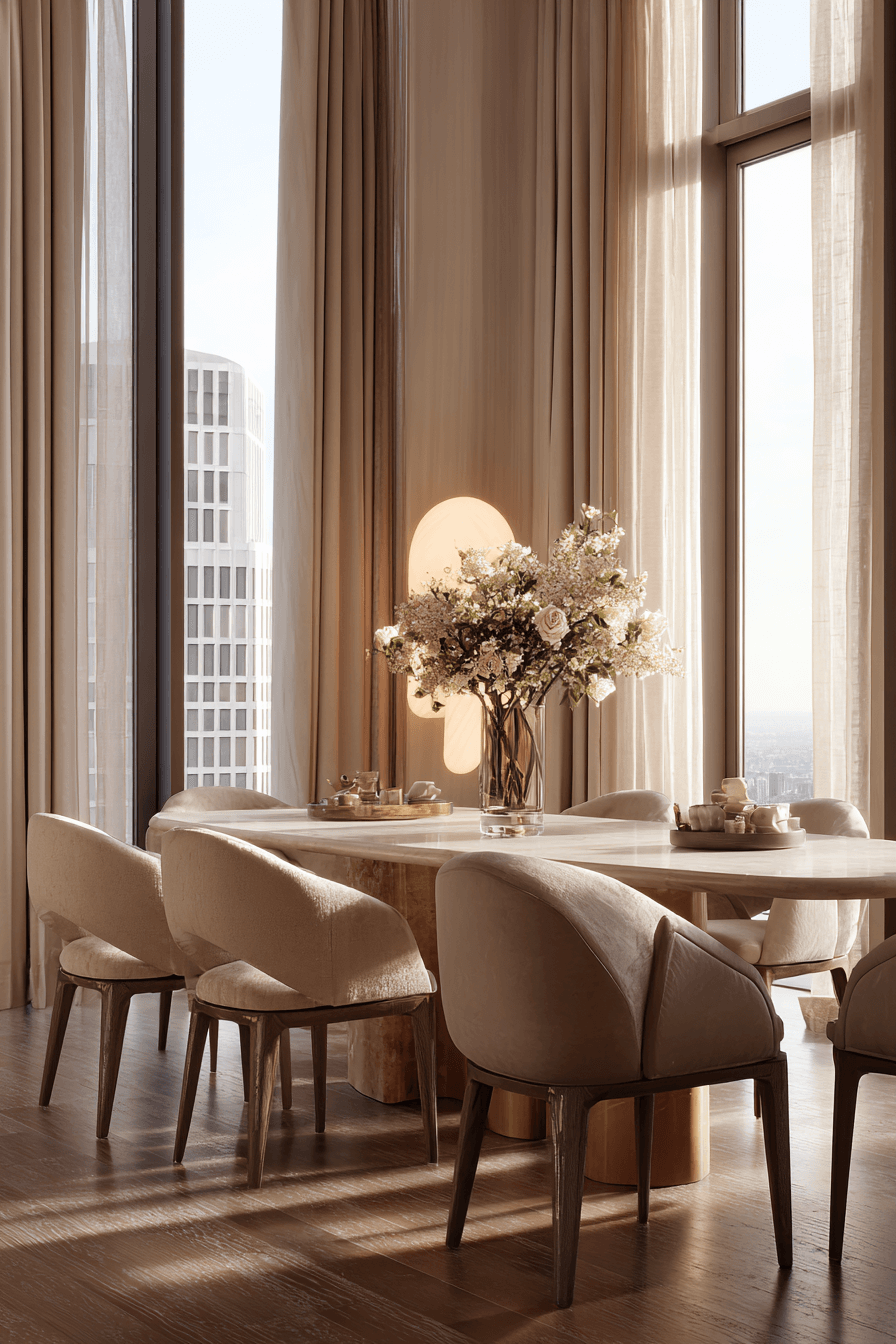 25 Modern Luxury Dining Room Ideas for a High-End Home Look