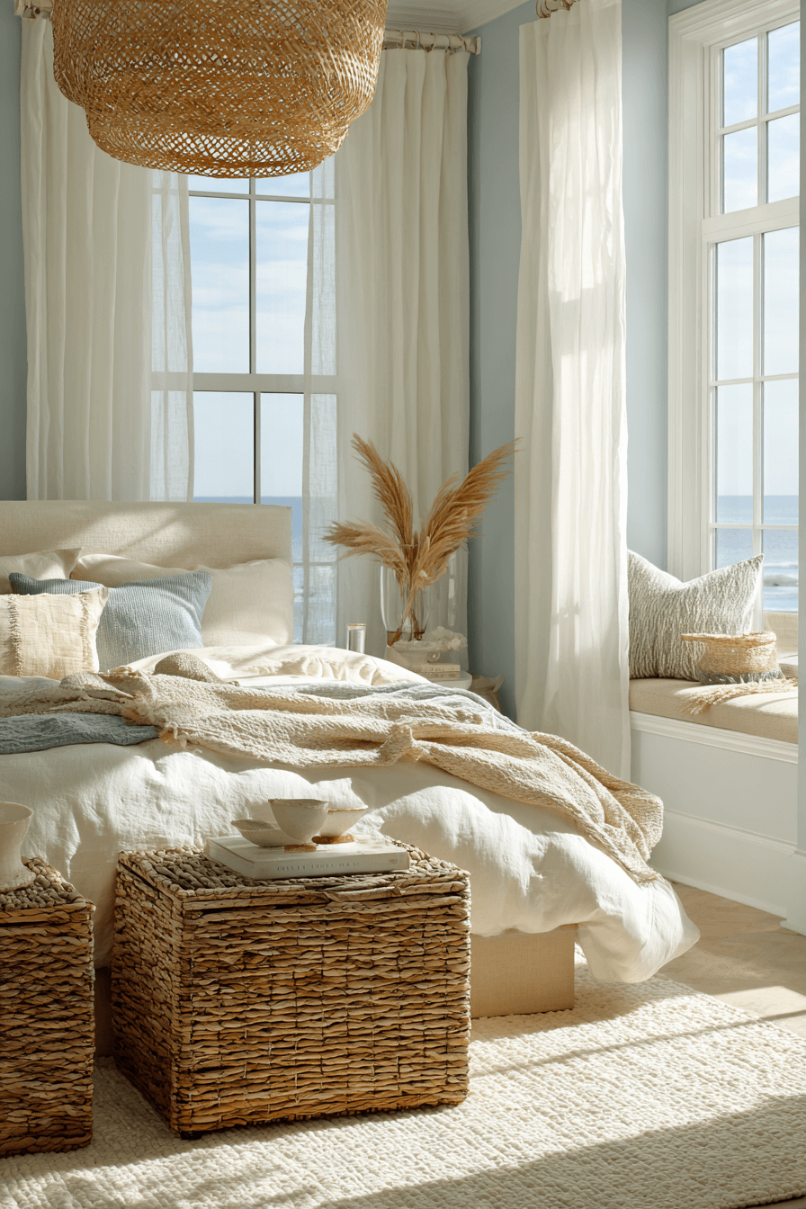 25 Coastal Cowgirl Bedroom Ideas for a Light, Relaxed Western Coastal Look