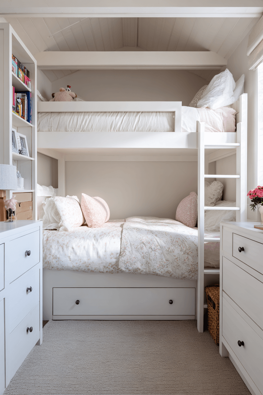 25 Bunk Bed Ideas with Storage to Maximize Small Bedrooms
