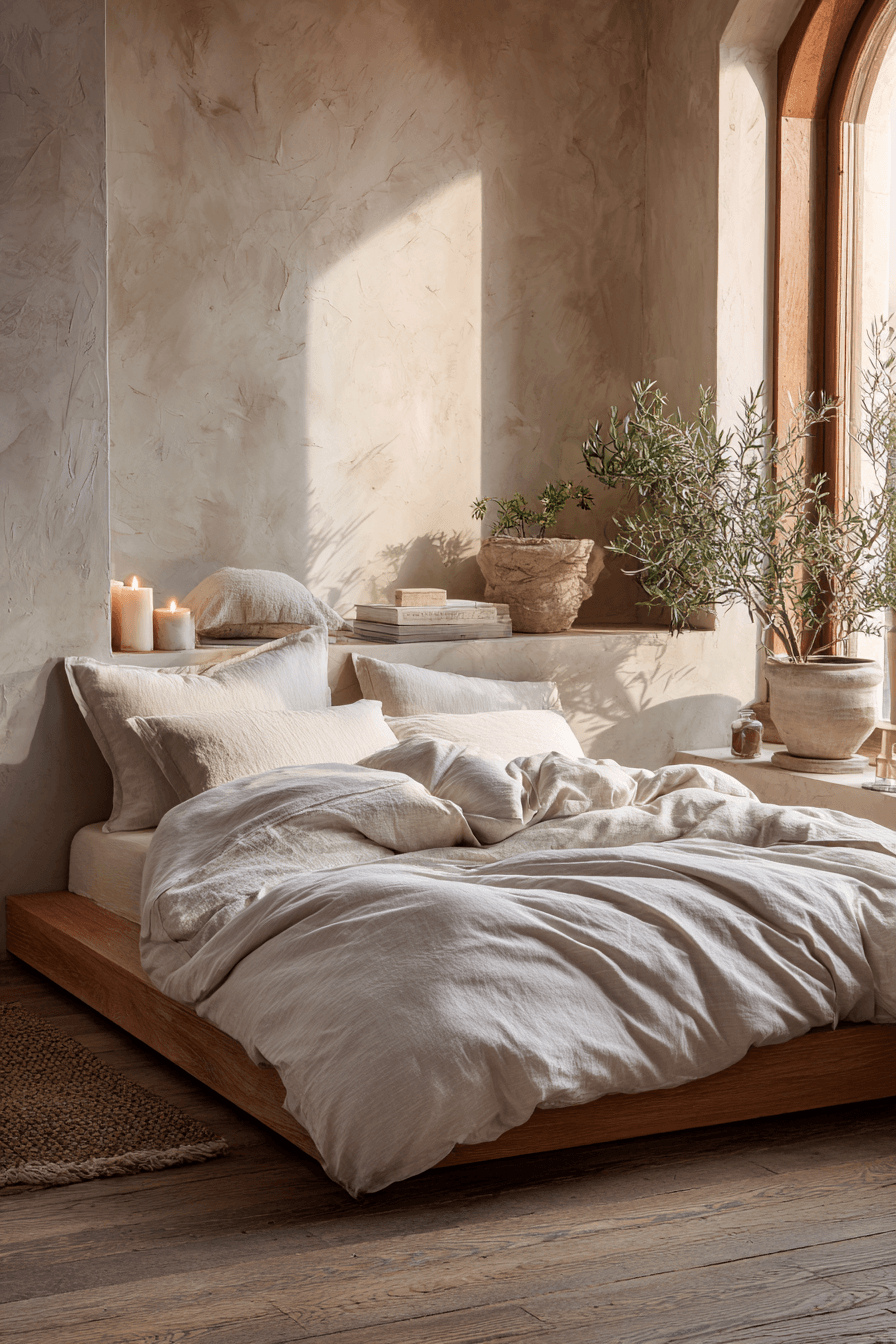 27 Wabi Sabi Bedroom Ideas for a Calm and Minimal Retreat