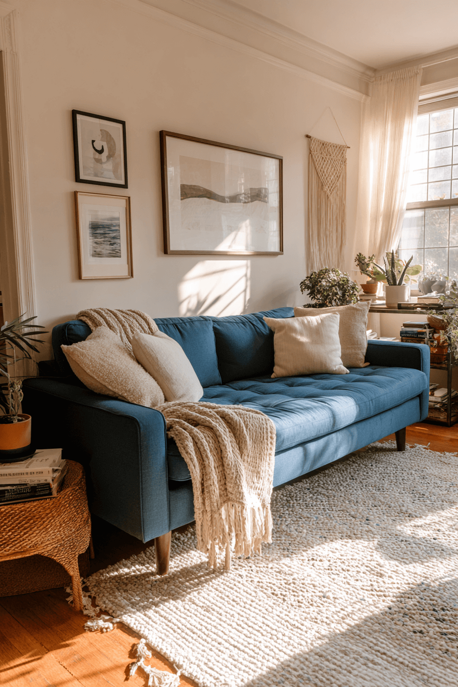 25 Blue Couch Living Room Ideas That Instantly Refresh Your Space