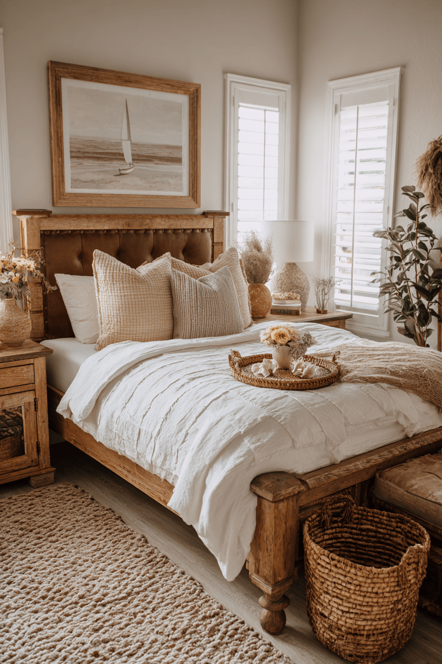 25 Coastal Cowgirl Bedroom Ideas for a Light, Relaxed Western Coastal Look