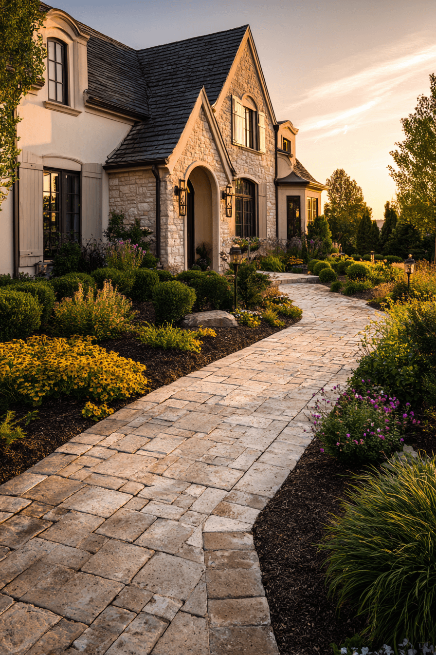 25 Front Yard Landscaping Ideas with Flowers for a Colorful Entrance