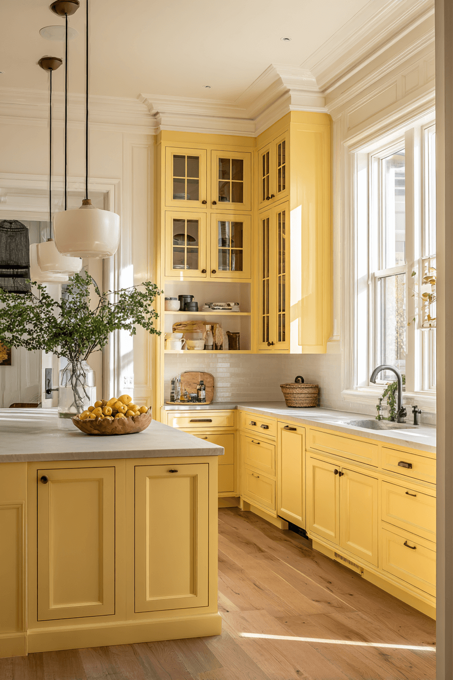 25 Yellow Kitchen Cabinet Ideas That Instantly Brighten Any Home