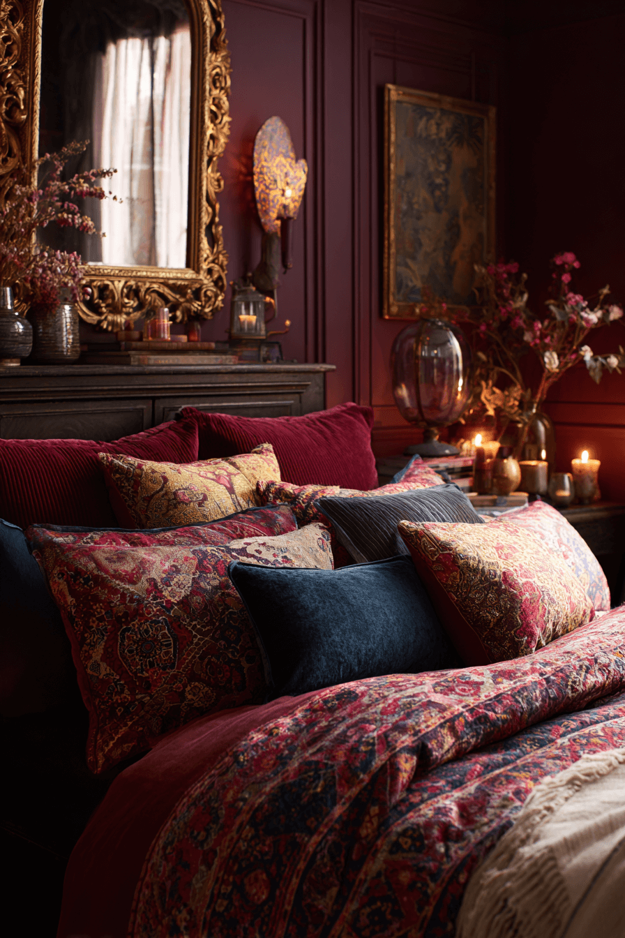 25 Dark Cottagecore Bedroom Ideas with Vintage Charm