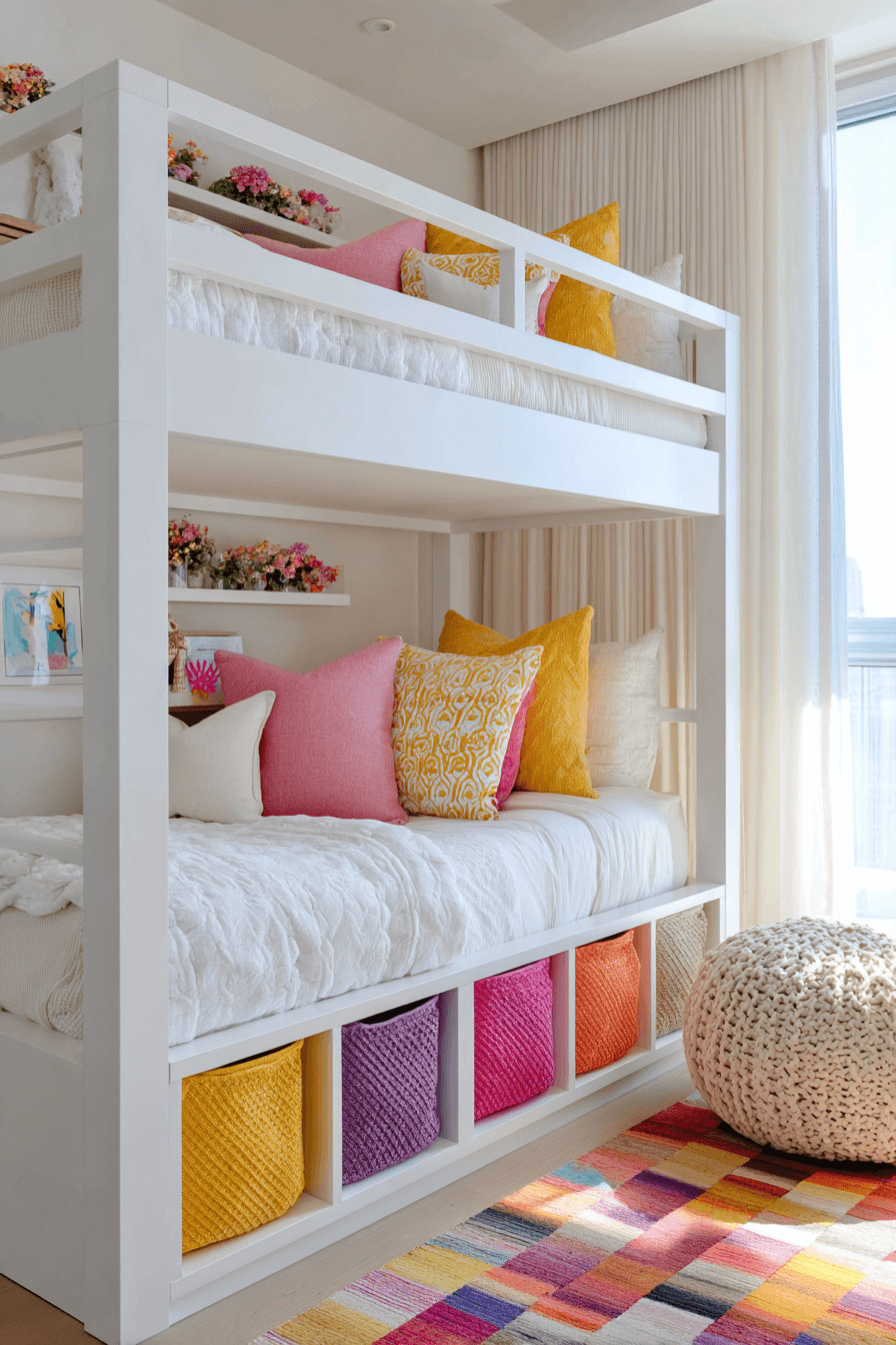 25 Bunk Bed Ideas with Storage to Maximize Small Bedrooms