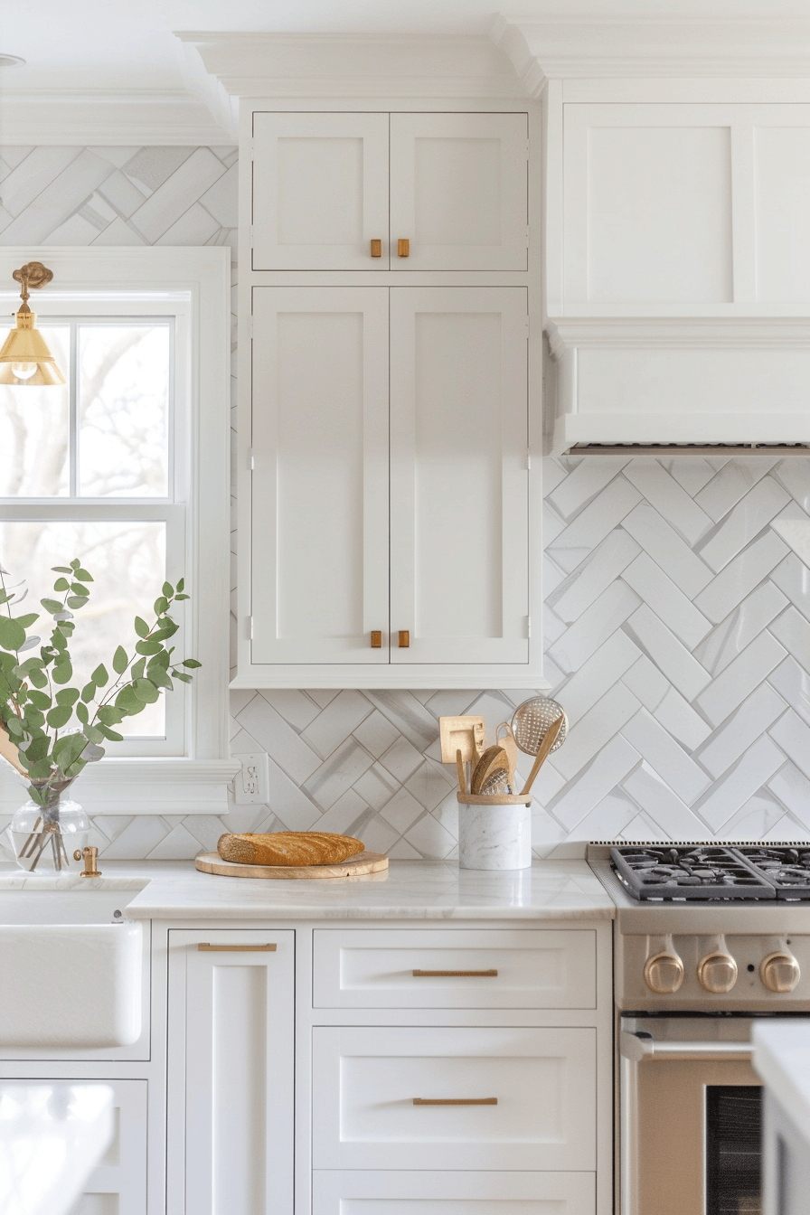 25 Must-See Herringbone Backsplash Ideas for Kitchen Inspiration