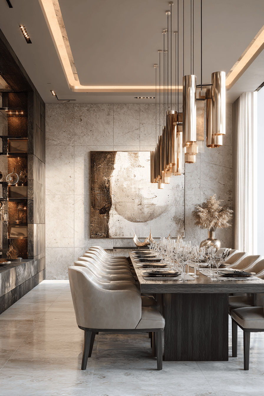 25 Modern Luxury Dining Room Ideas for a High-End Home Look