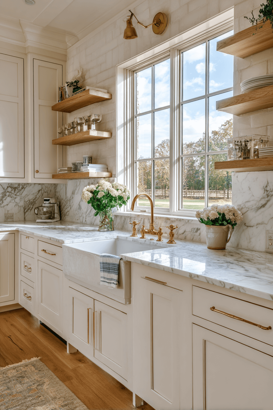 25 Barndominium Kitchen Ideas with Rustic Beams and Clean Lines