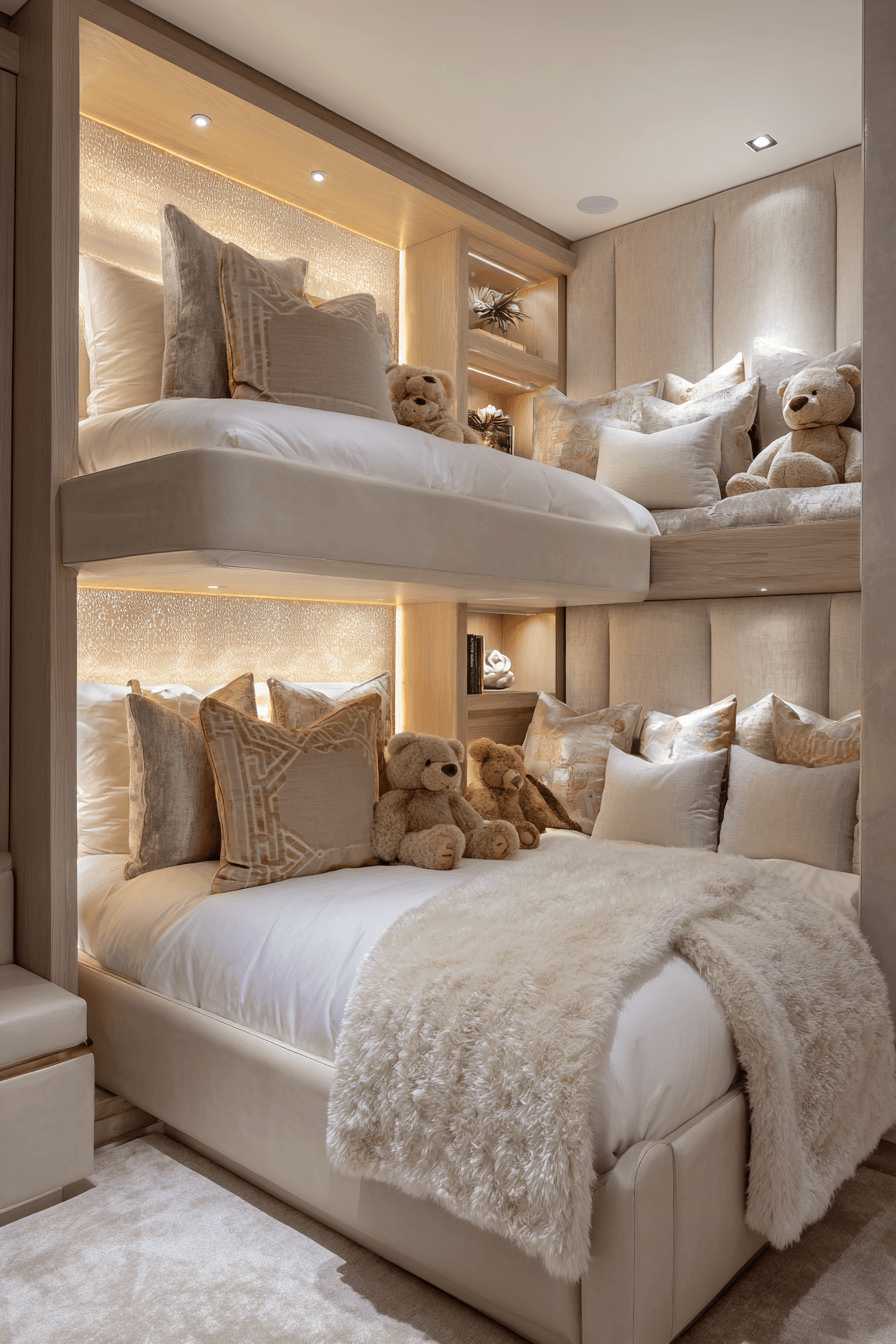 25 Bunk Bed Ideas with Storage to Maximize Small Bedrooms