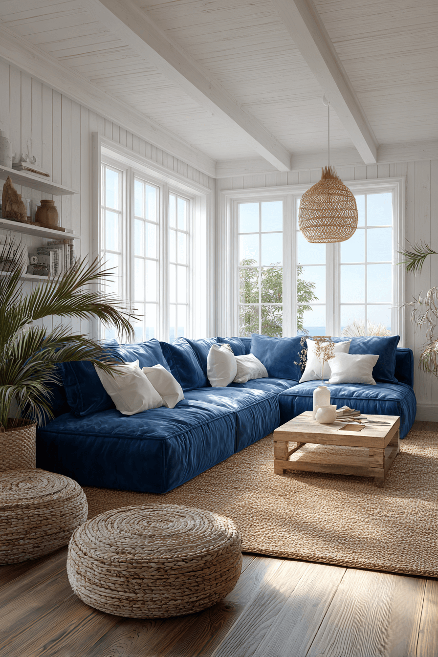 25 Blue Couch Living Room Ideas That Instantly Refresh Your Space