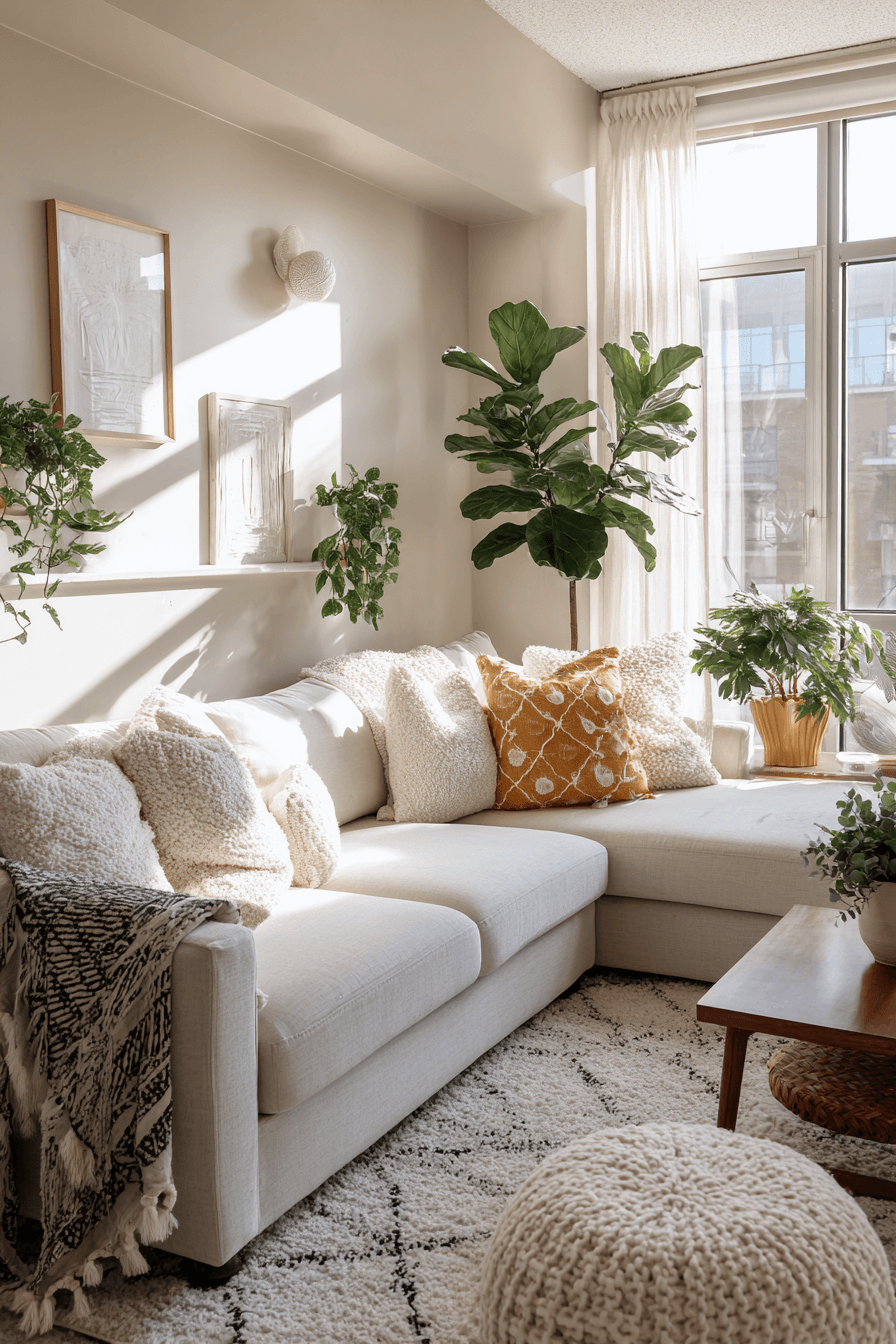 25 Modern Boho Living Room Ideas That Instantly Warm Up Your Space