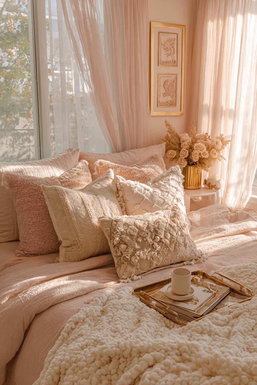 27 Cozy Boho Chic Bedroom Ideas Full of Warm Texture