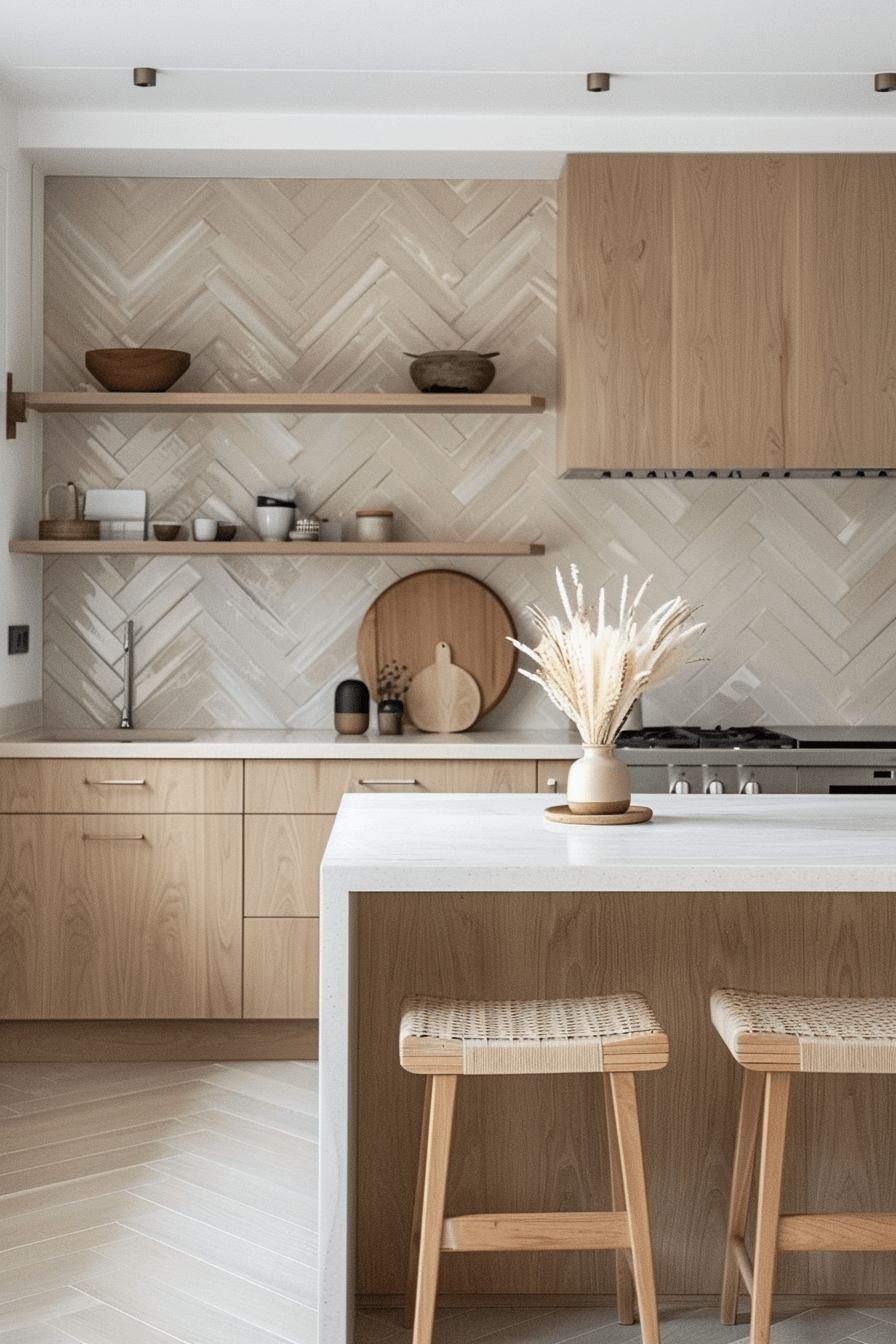 25 Must-See Herringbone Backsplash Ideas for Kitchen Inspiration