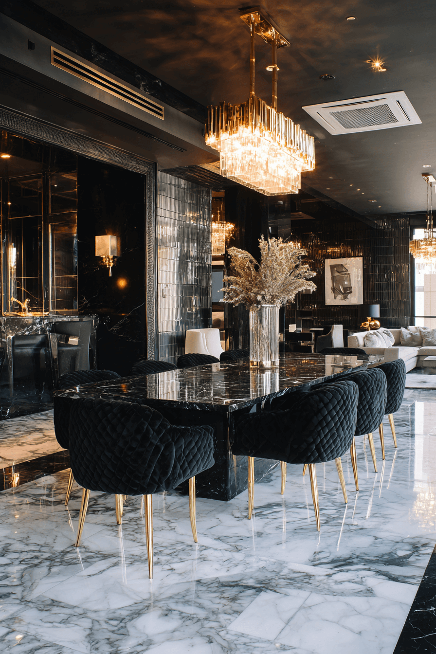 25 Modern Luxury Dining Room Ideas for a High-End Home Look