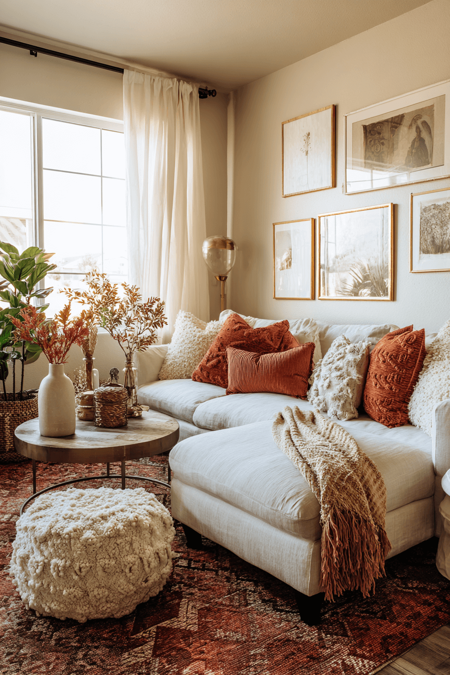 25 Modern Boho Living Room Ideas That Instantly Warm Up Your Space