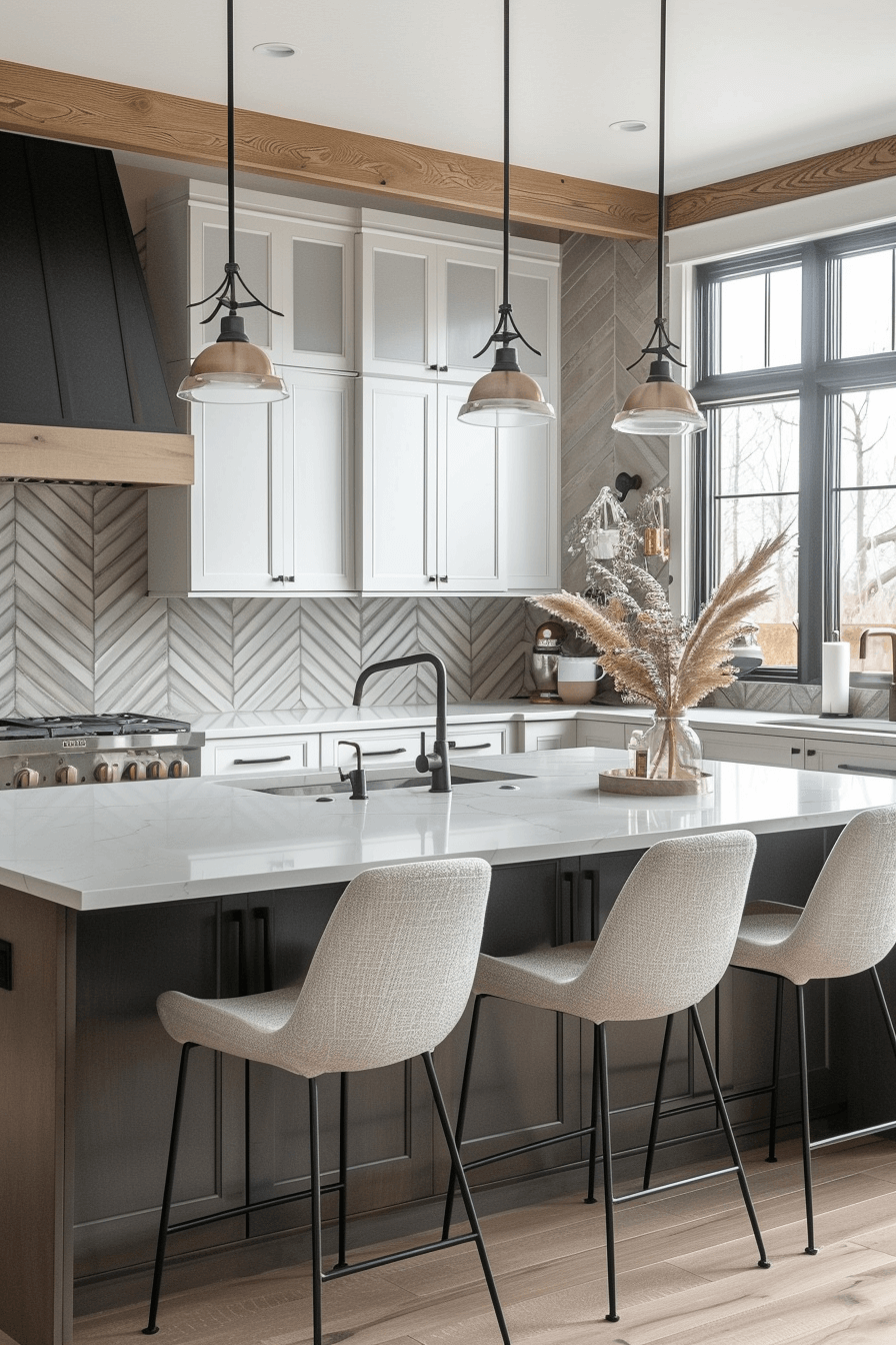 25 Must-See Herringbone Backsplash Ideas for Kitchen Inspiration