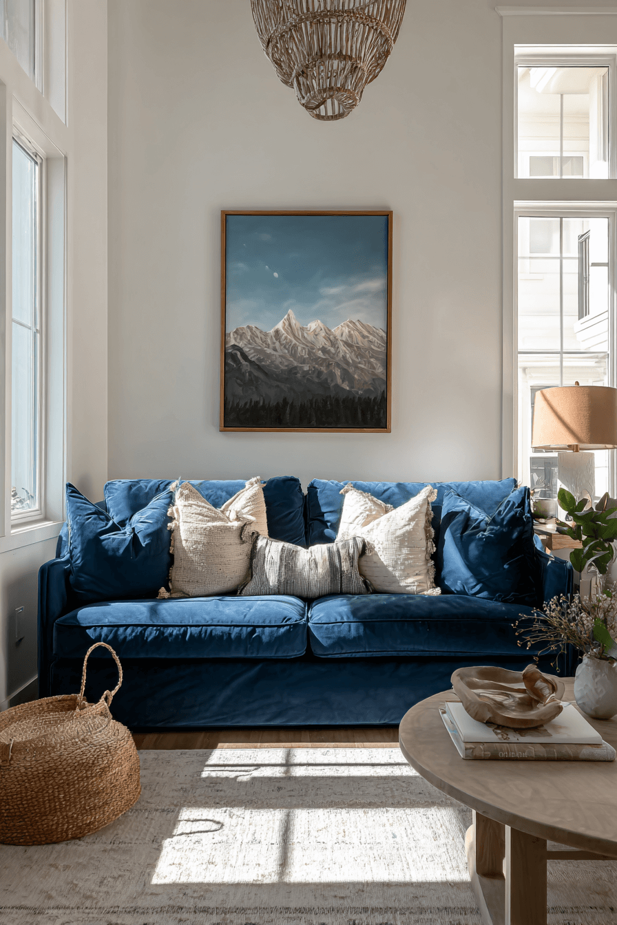 25 Blue Couch Living Room Ideas That Instantly Refresh Your Space