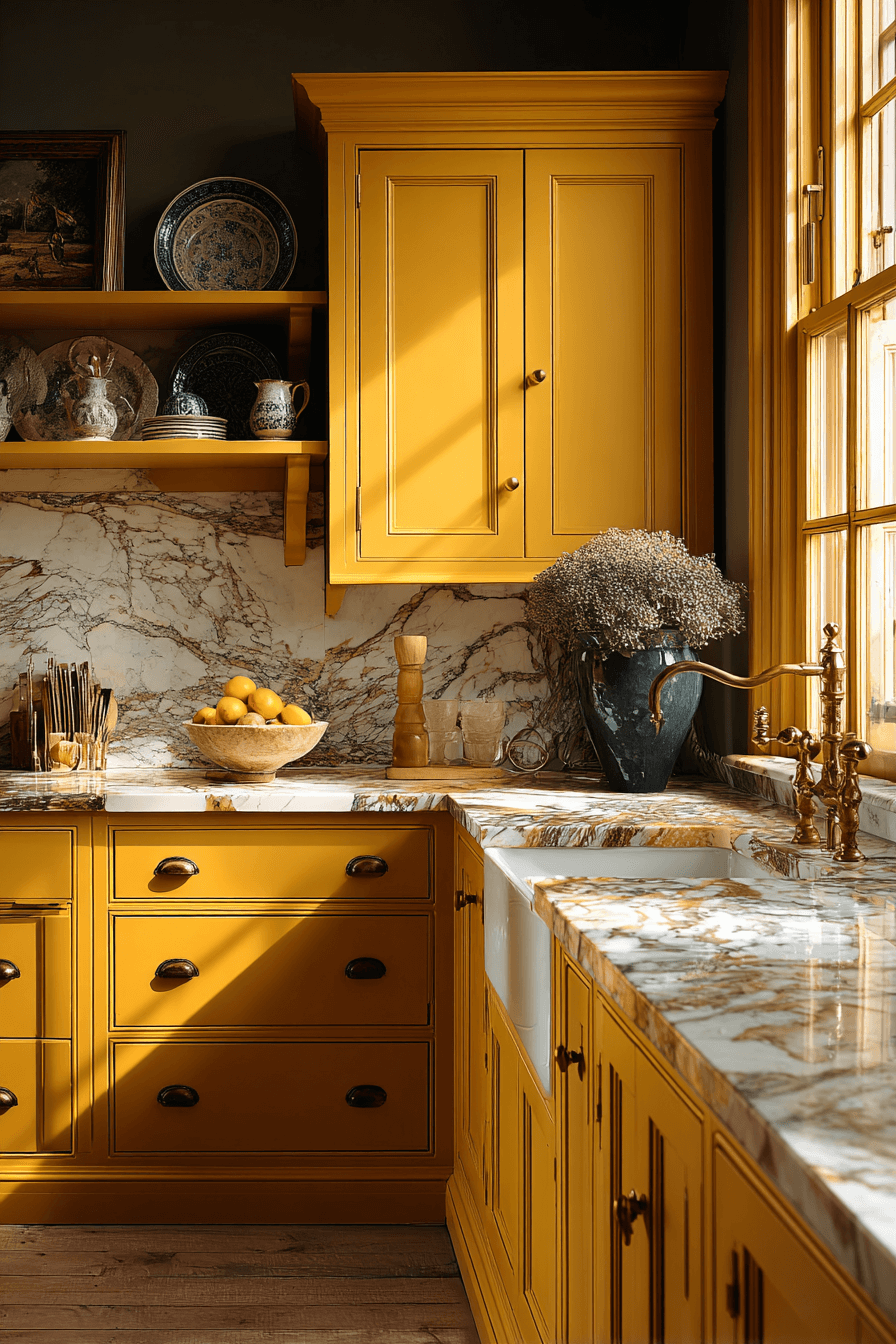 25 Yellow Kitchen Cabinet Ideas That Instantly Brighten Any Home