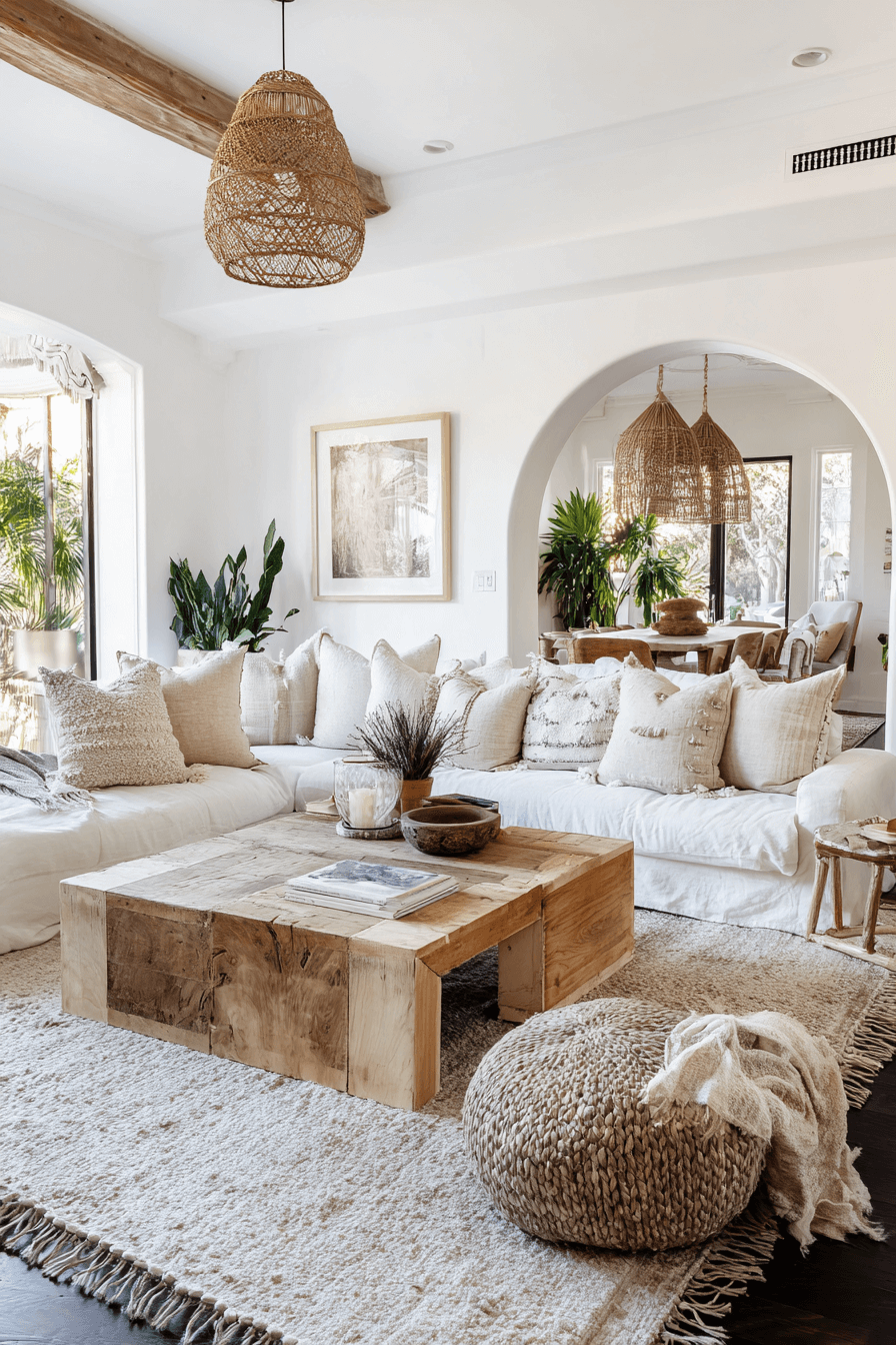 25 Modern Boho Living Room Ideas That Instantly Warm Up Your Space