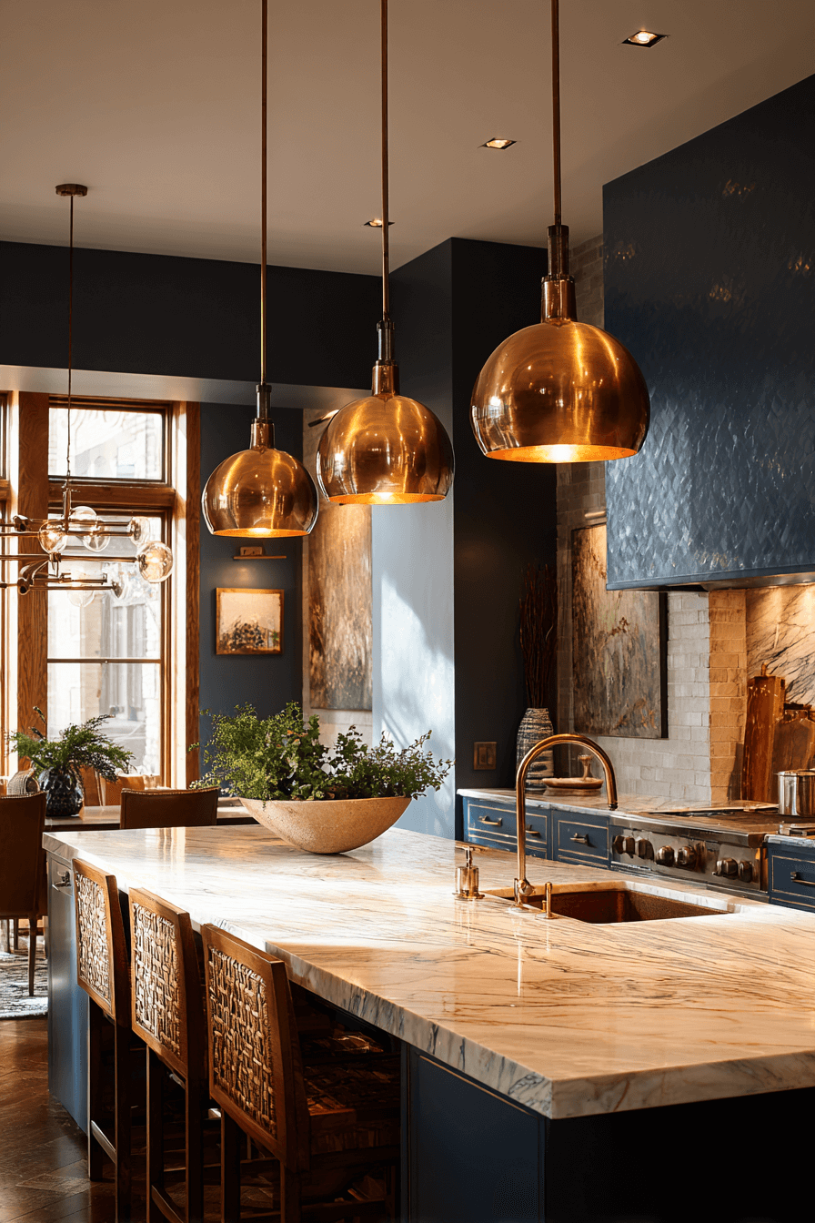 27 Navy Blue Kitchen Cabinets Ideas That Prove Dark Can Be Chic