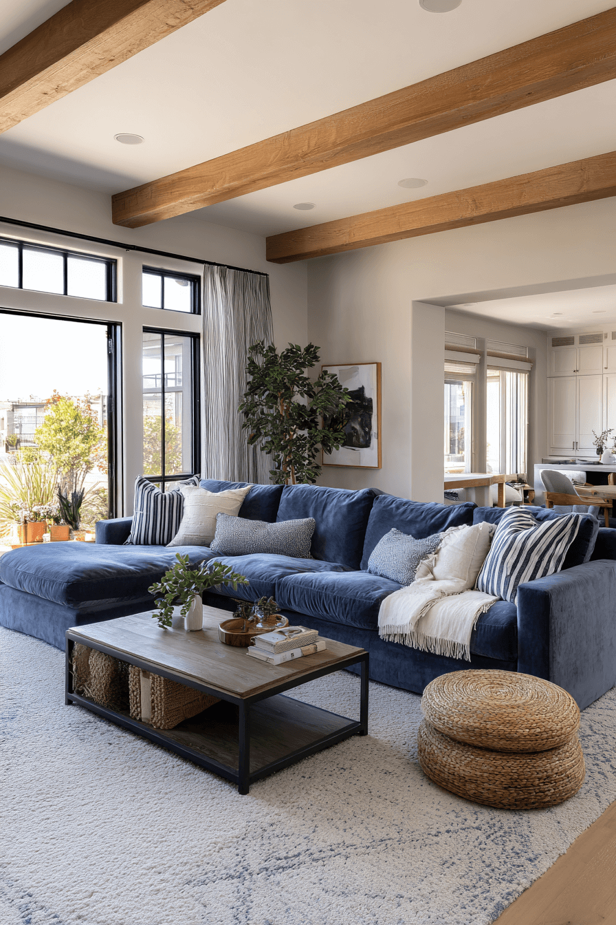 25 Blue Couch Living Room Ideas That Instantly Refresh Your Space