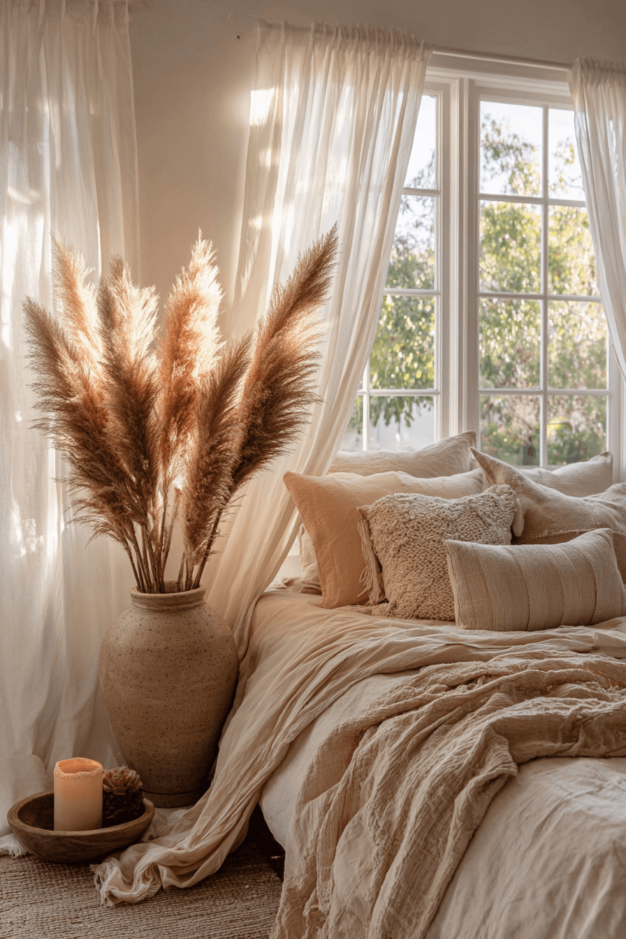 27 Cozy Boho Chic Bedroom Ideas Full of Warm Texture