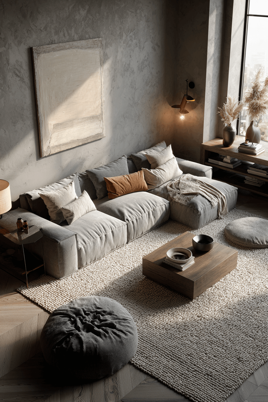 25 Grey Japandi Decor Ideas for a Minimalist Yet Cozy Home