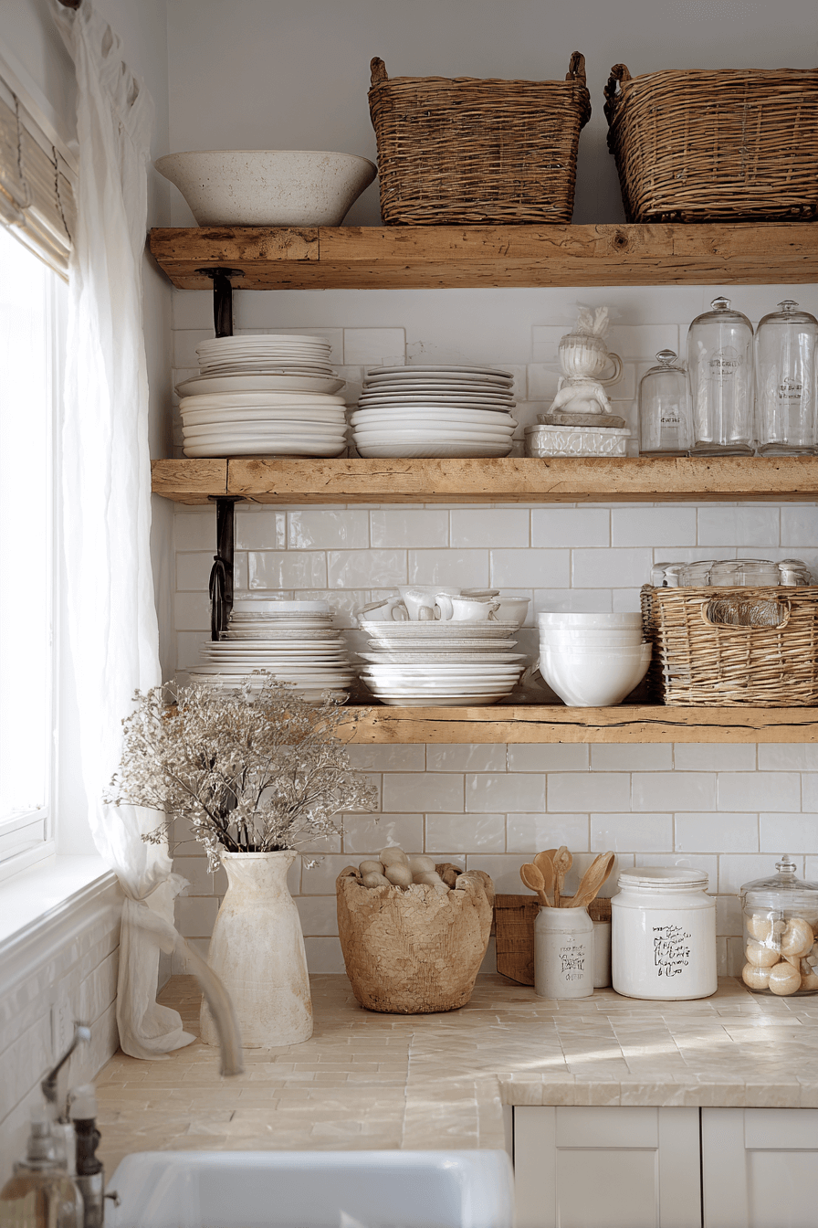 27 Shabby Chic Kitchen Decor Ideas for a Vintage-Inspired Home