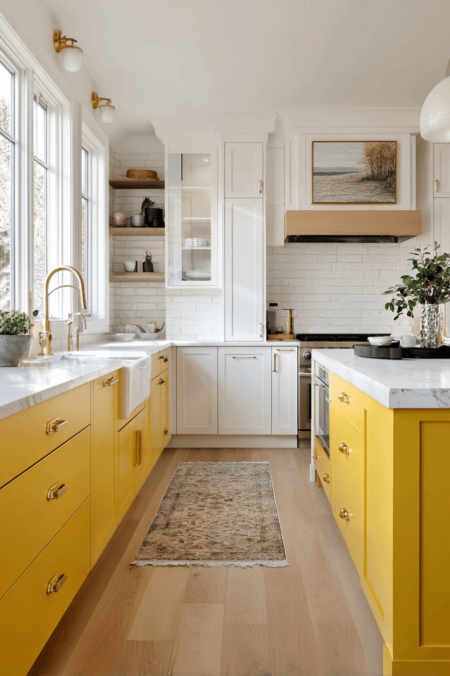 25 Yellow Kitchen Cabinet Ideas That Instantly Brighten Any Home