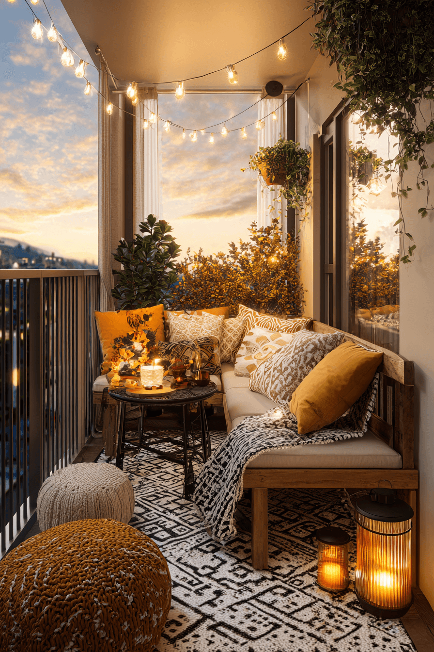 27 Tiny Balcony Ideas That Maximize Every Inch of Space