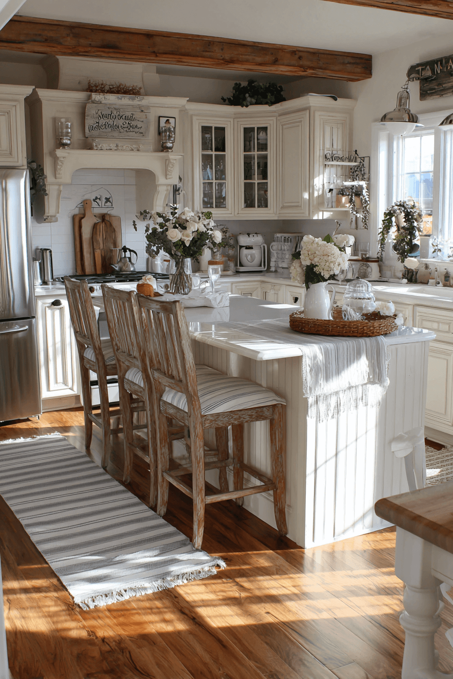 27 Shabby Chic Kitchen Decor Ideas for a Vintage-Inspired Home